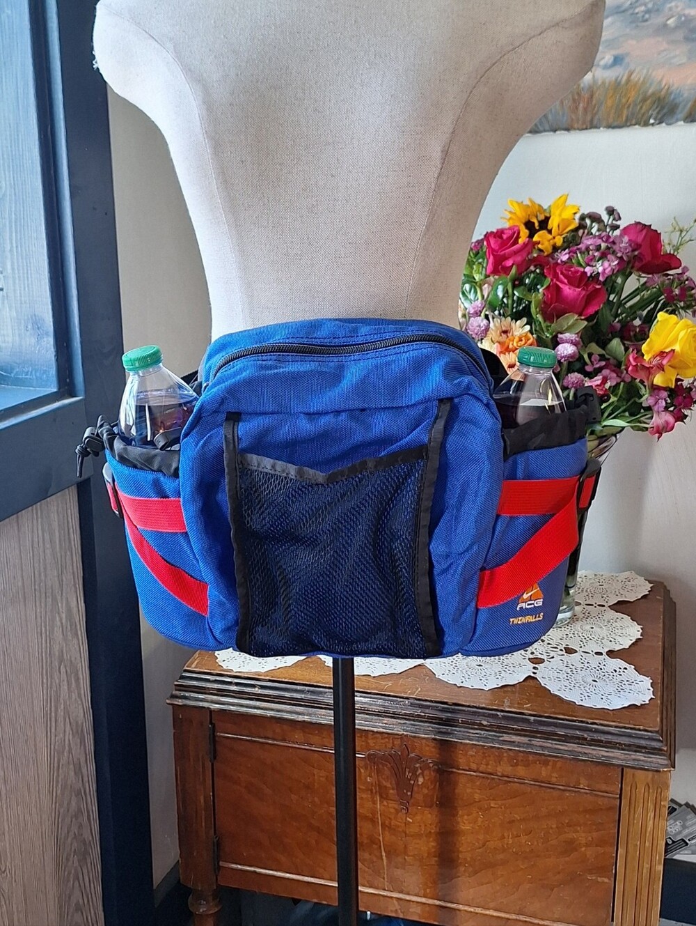 Vintage 90s Nike ACG Twin Falls Hiking/Running Waist Fanny Pack RN#56323 V…
